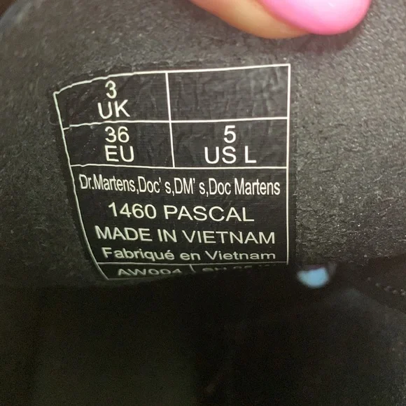 Dr. Martens Floral Moto Leather Boots size 5 - Picture 6 of 7